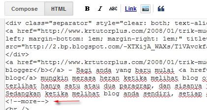 Membuat Readmore Pada Blog Membuat Readmore Pada Blog