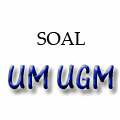 SOAL UM UGM