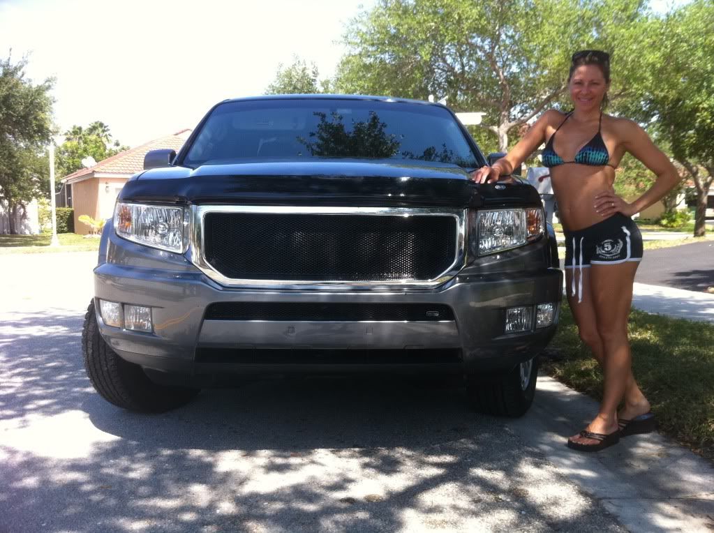 Honda ridgeline substitute grill #3