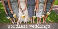 wordless weddings