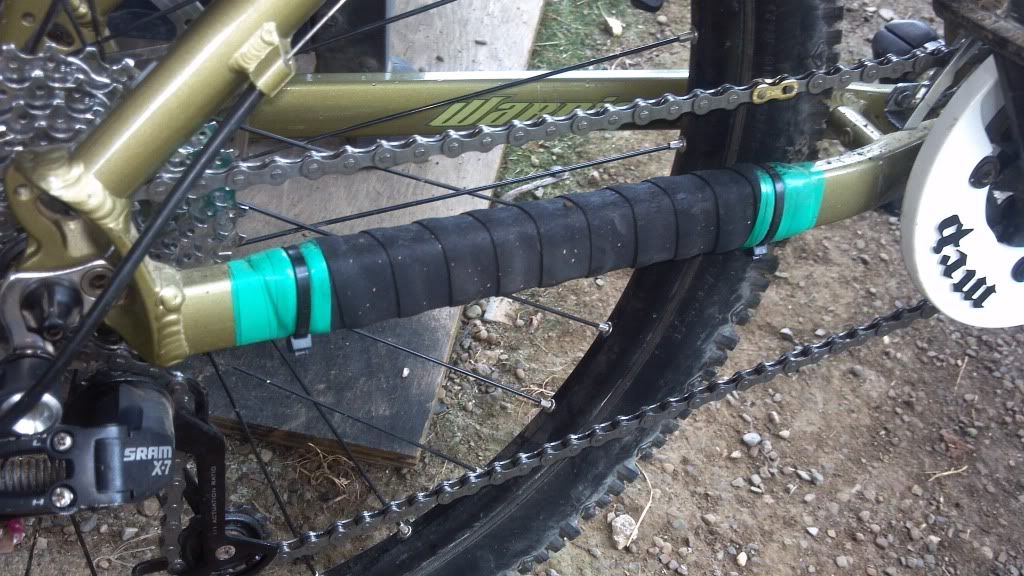 Homemade Chainstay Protector Mini Review