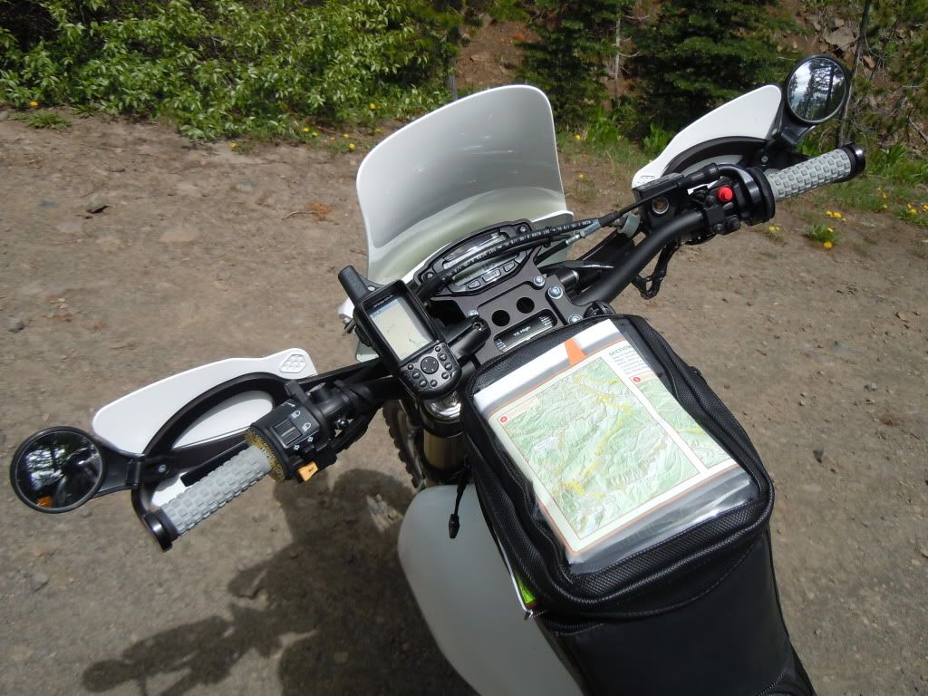 suzuki dr650 tank bag