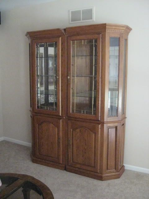 China cabinet and/or Entertainment Center