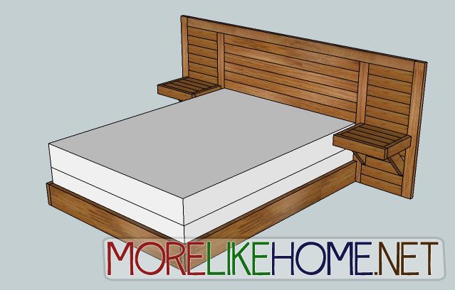 King Size Bed Headboard Plans