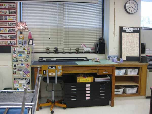 art room drafting table