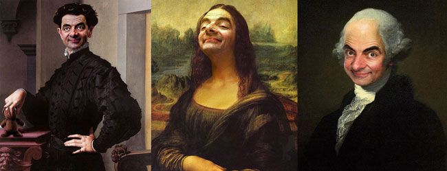 Mr Bean Paintings