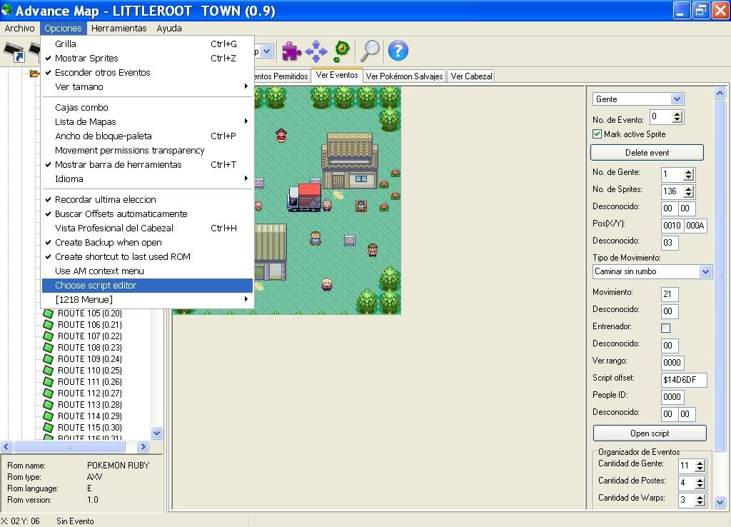 Escuela de hackroms de pokémon primer siclo(scripts,tiles y mucho ++)