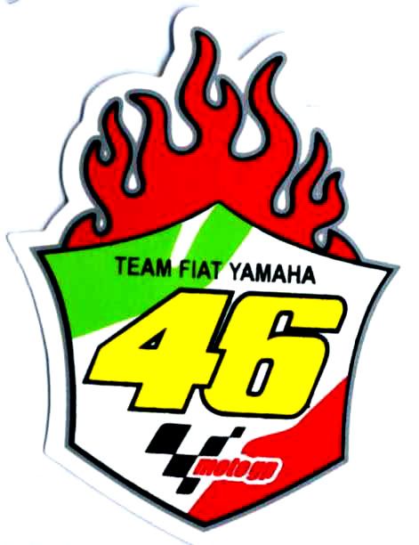 Valentino Rossi 46 Decal