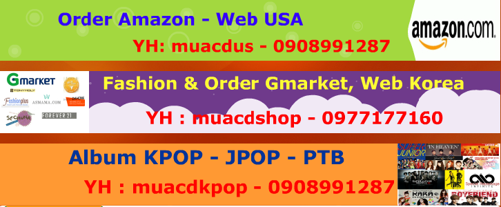 [TQ][123Xinh Shop]Order Web Hàn - 2 Chuyến/Tuần - Công 20/30/40 - Free Order Gmarket