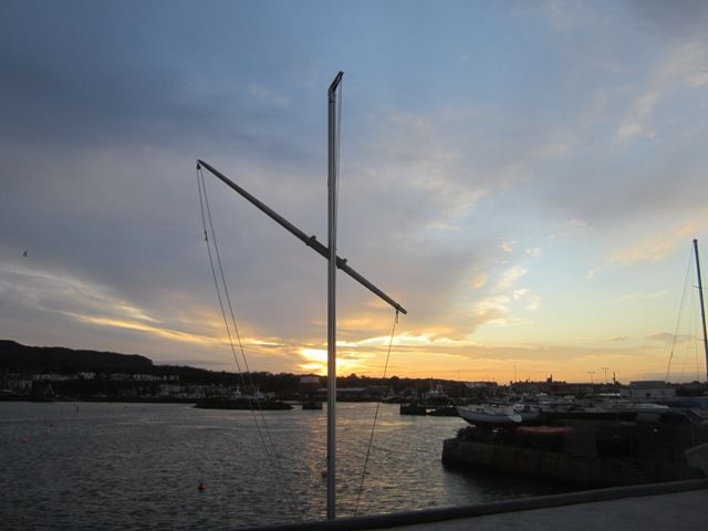 Howth Harbour at dusk
