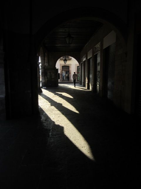 Shadowy archways