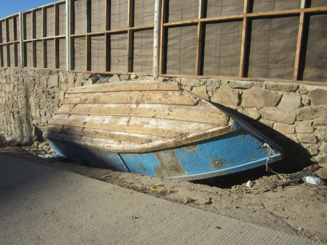 Blue boat. Puerto Nuevo photo blueboat_zps7446ecd3.jpg