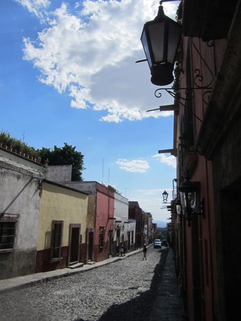 Cobbled street