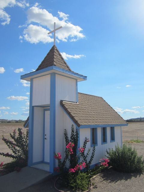 Tiny chapel, Yuma, Arizona