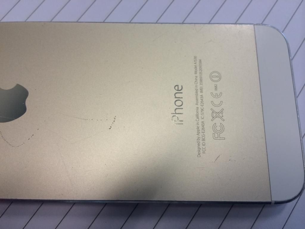 Bán Iphone 5s Gold - 2