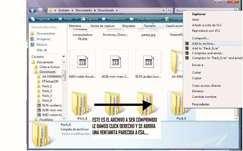 Guia para Descomprimir y Comprimir con el Programa WinRar... Guia para Descomprimir y Comprimir con el Programa WinRar...