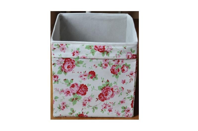 IKEA DRONA EXPEDIT BOOKCASE STORAGE BOX NEW ROSALI ROSES FLORAL