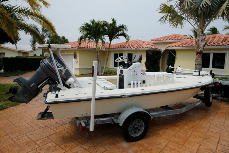 17'6 ft Key West Stealth Flats Boat FOR STEAL / SALE...7,999 The