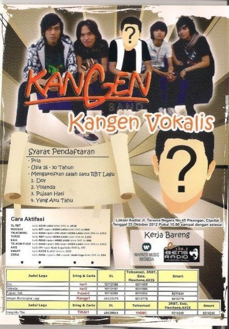 Kangen Vokalis