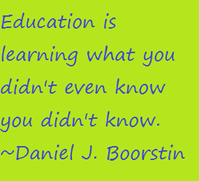 funny education quote didnt even know