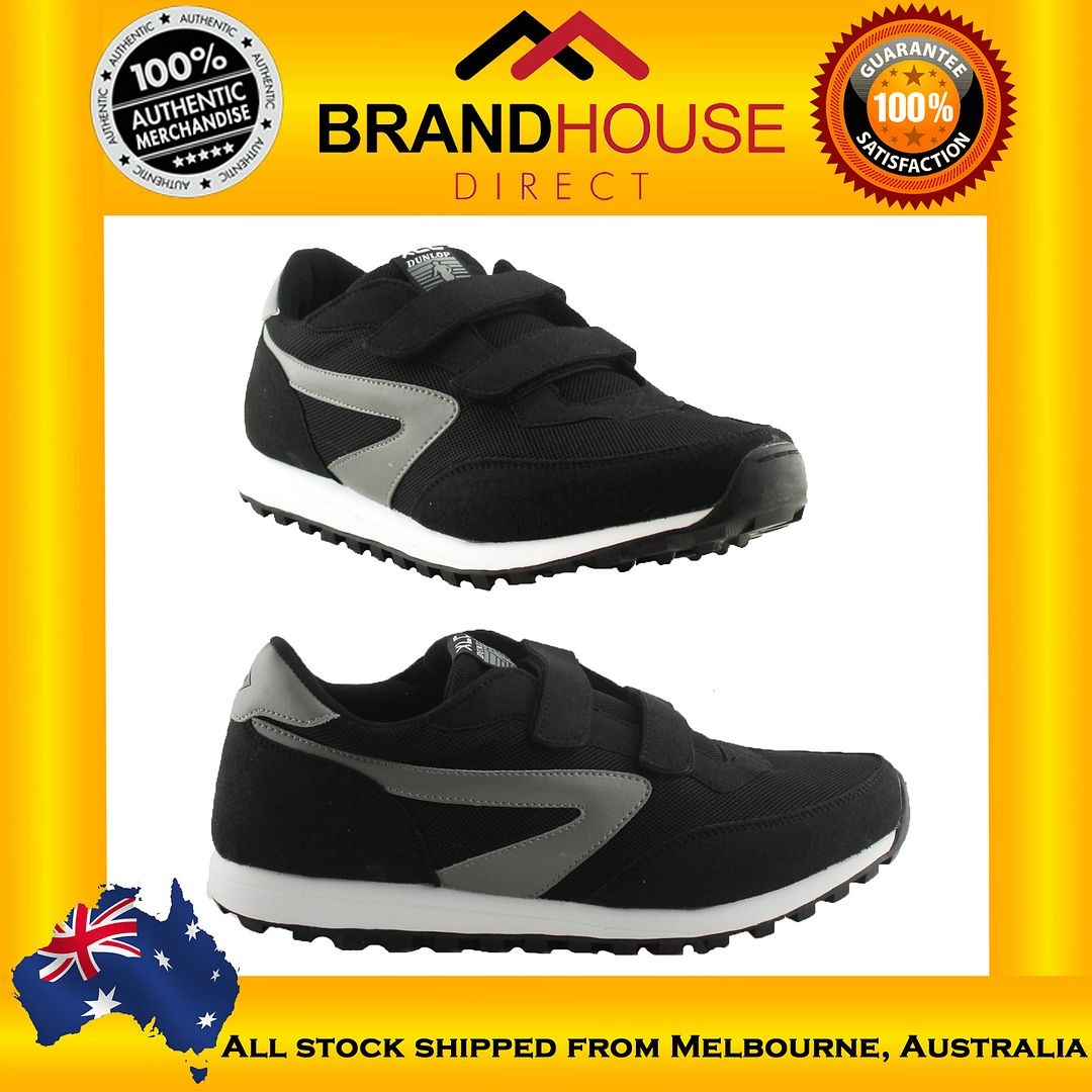 dunlop trainers velcro