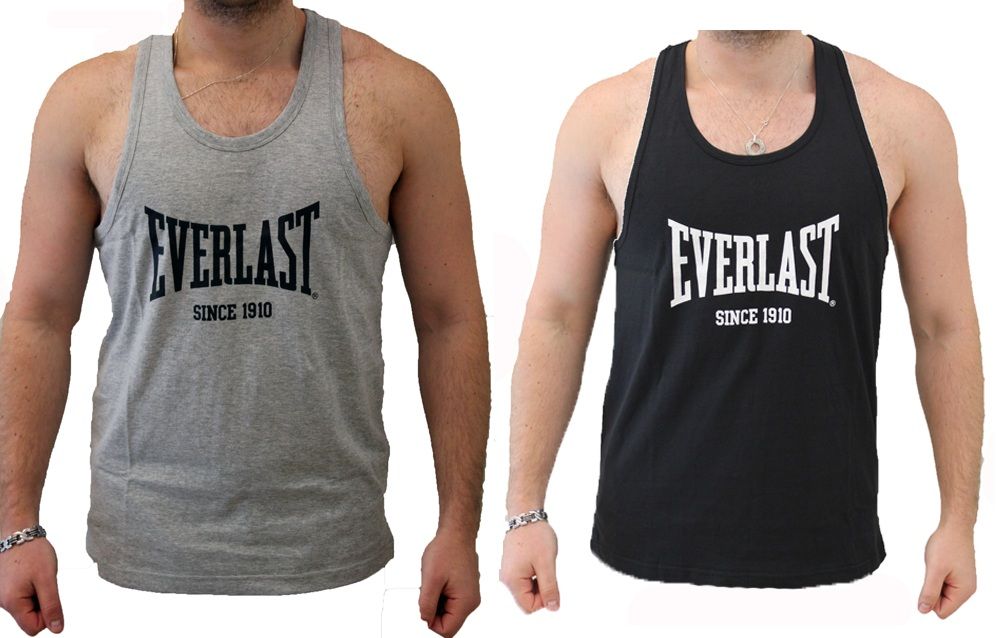 EVERLAST MENS AUTHENTIC GYM TANK SINGLET/WORKING OUT/SPORTS ON EBAY
