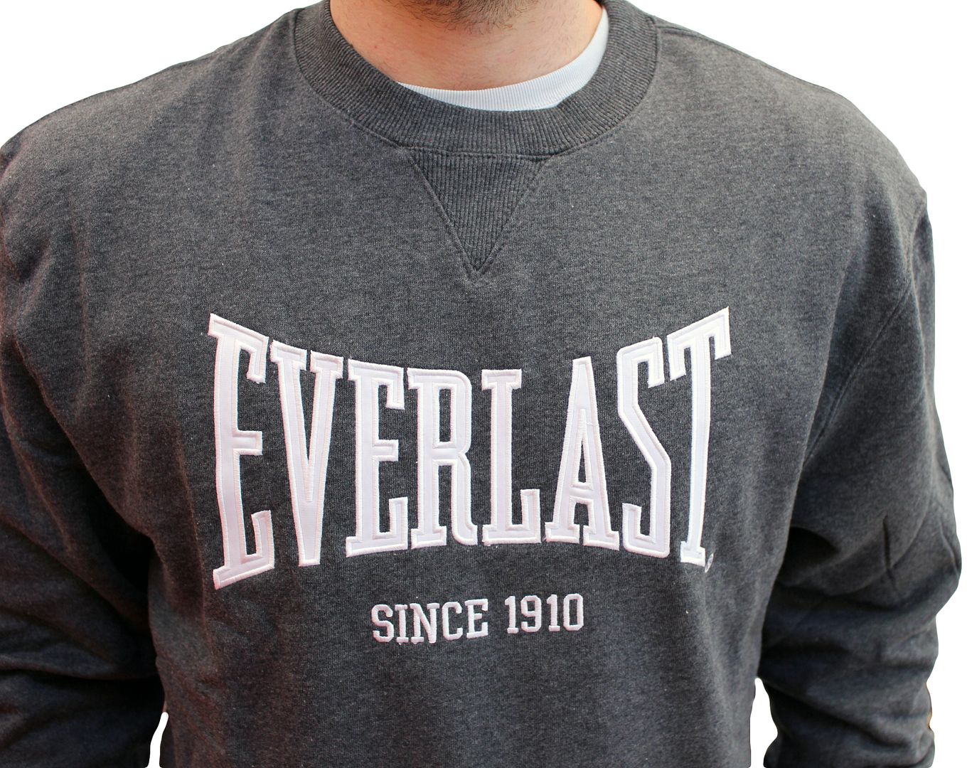 Everlast Mens Authentic Crew Jumper Sweater Sports Casual on eBay