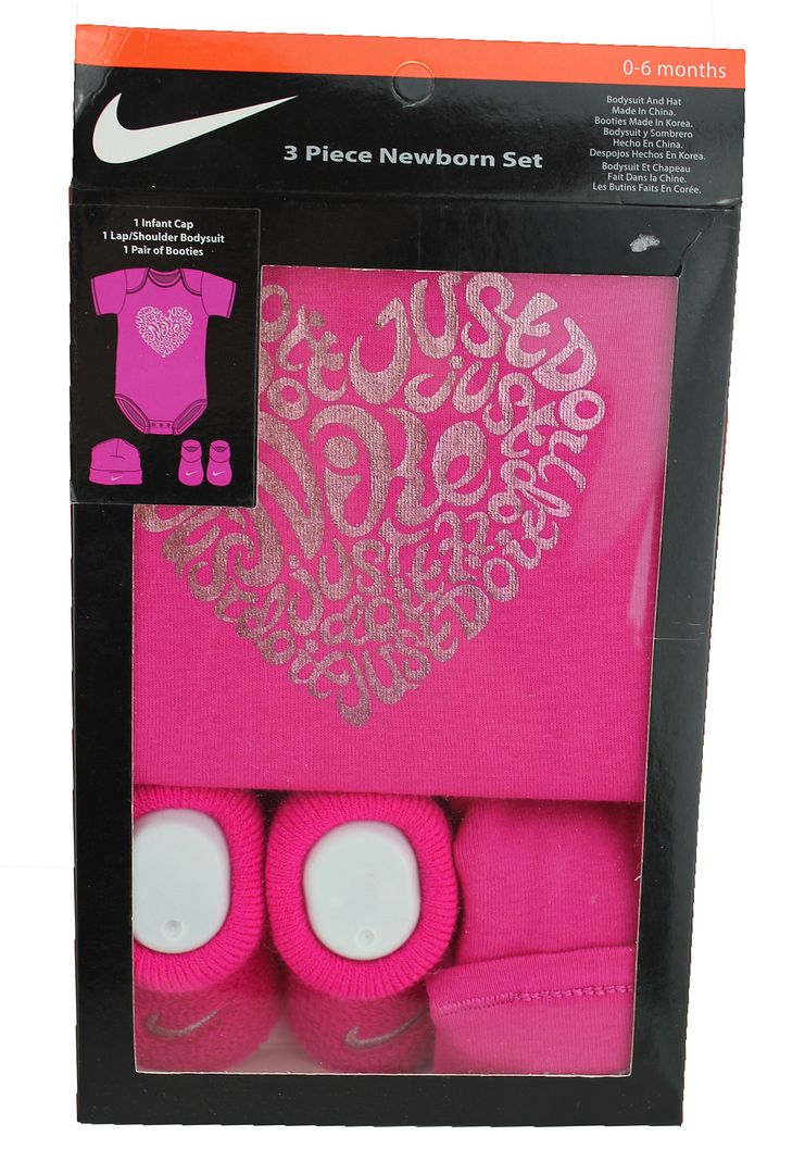 nike 3 piece newborn set