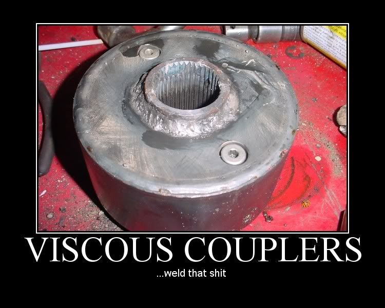 Replace viscous coupler jeep