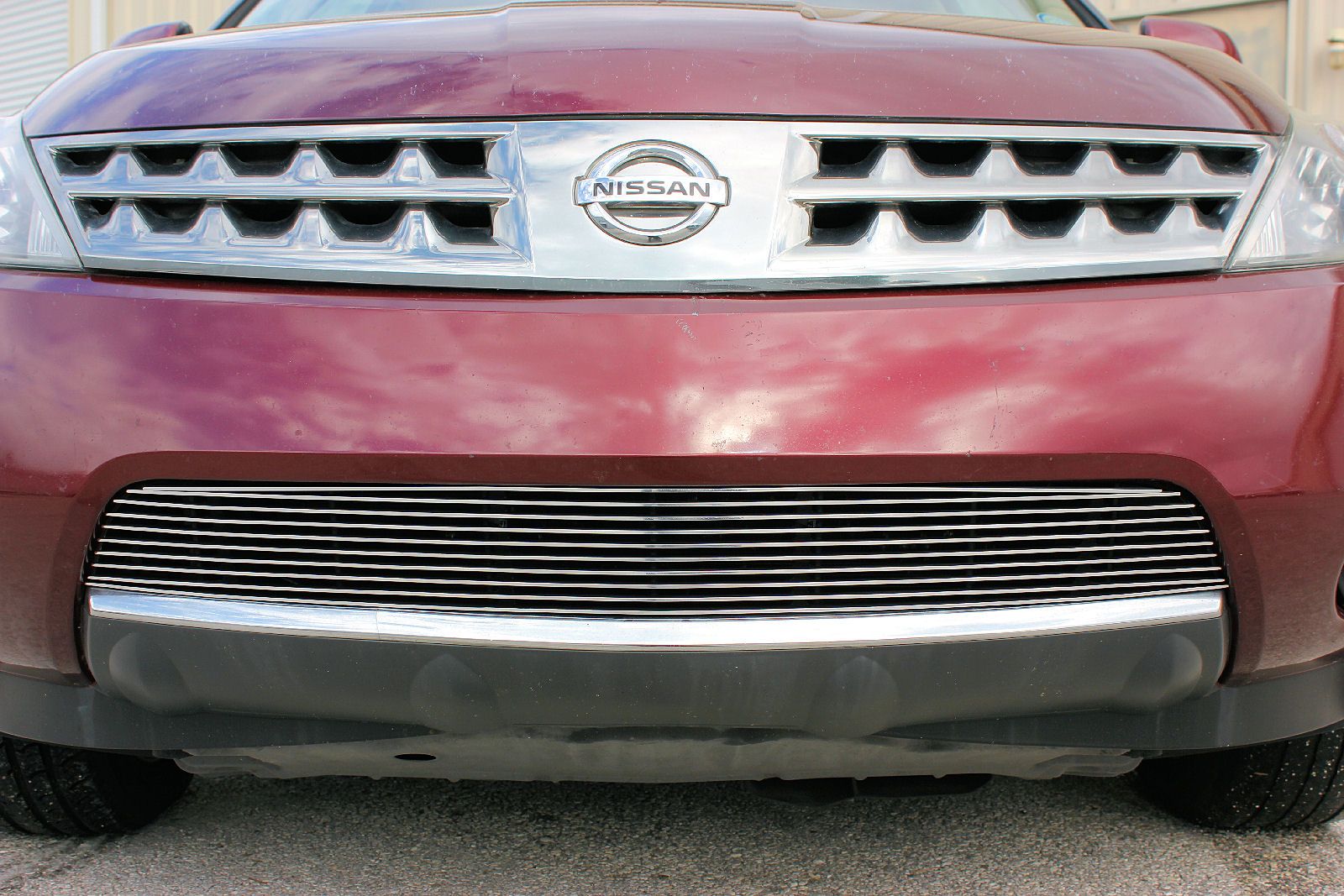Billet grille for a 06 nissan murano #9