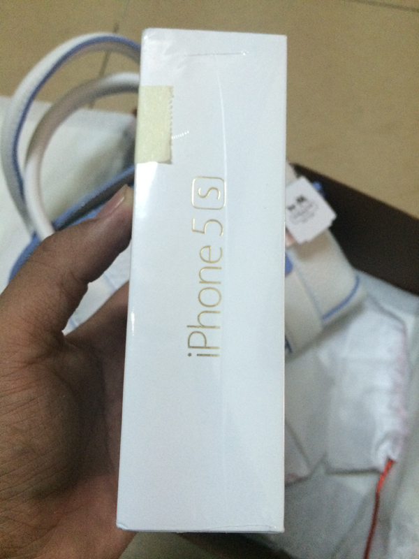 iPhone 5s 16Gb Gold Unlocked mới 100% - 1