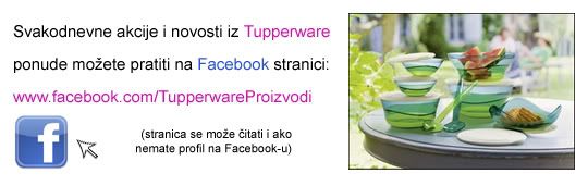 Tupperware proizvodi na Facebooku