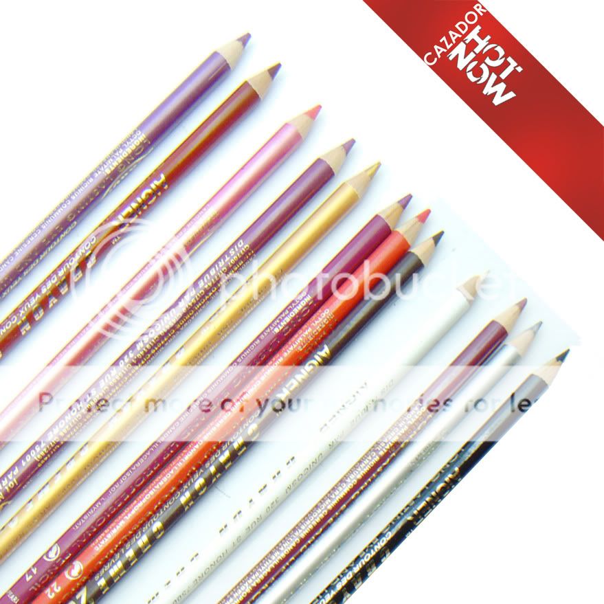 12 PCS Eyeliner / lip liner Pencils In 12 Colour   
