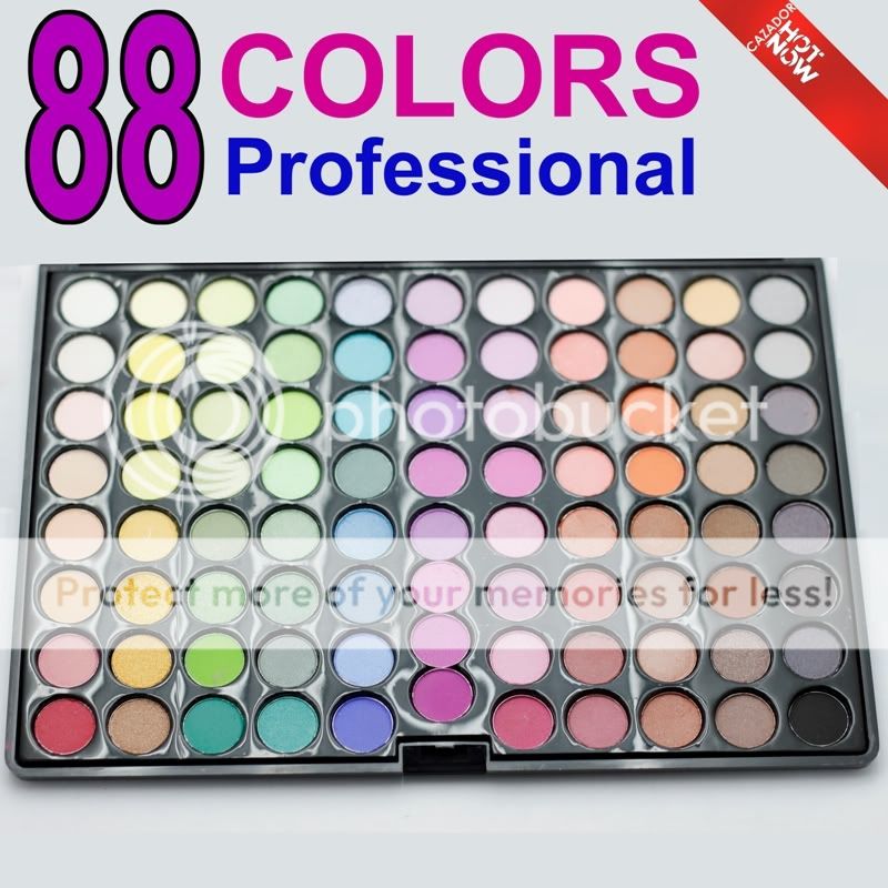 88 Colors Wales Professional makeup Eyeshadow Palette No.04 FREE 