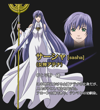 Character Sasha Athena