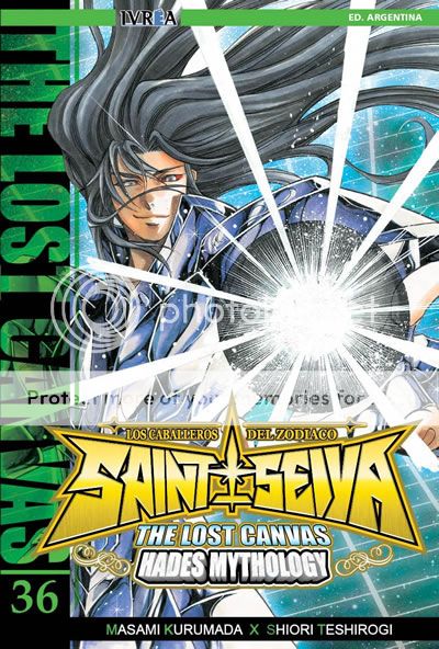 Lost Canvas Ivrea manga