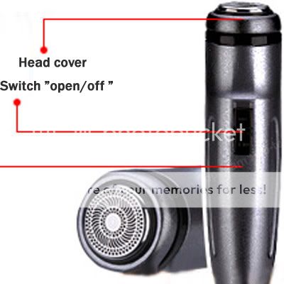 Mini pocket beard trimmer + AAA rechargable battery Ja2  