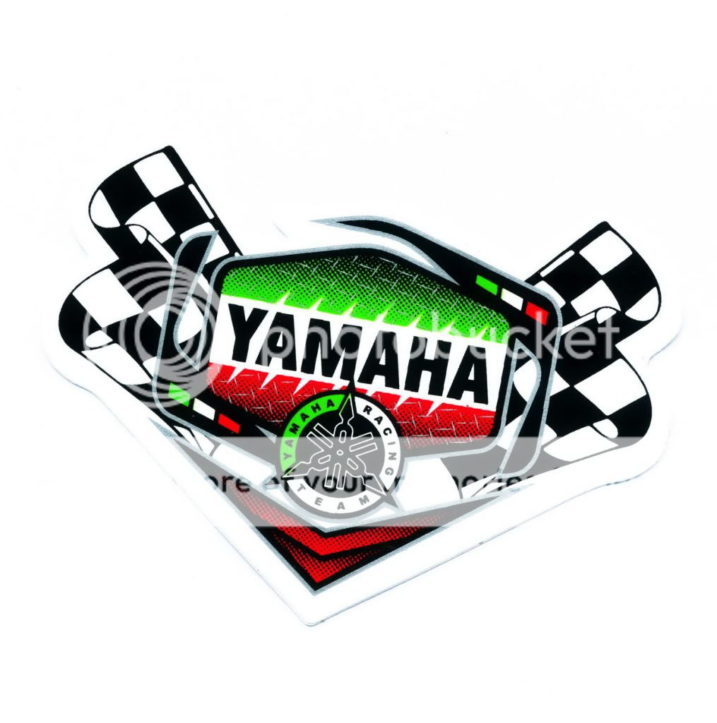 YAMAHA Racing MOTOGP Team Motorcycle Bikes Sticker H72  