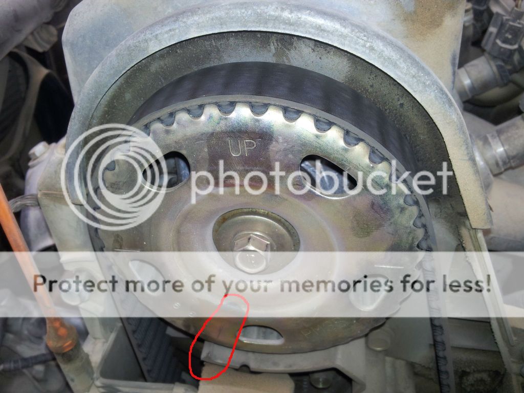 Timing Belt At Crank Alignment Off 1 2 Tooth Honda Tech Honda Forum Discussion