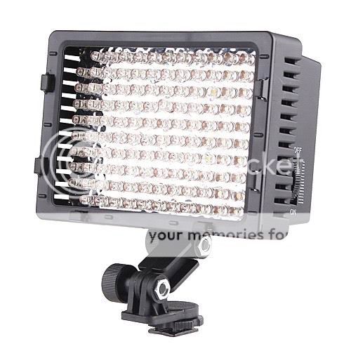 126 LED Light Lamp Camera DV Camcorder Nikon Canon Sony  