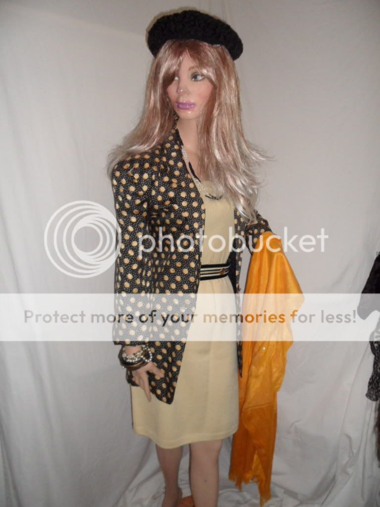 ST JOHN ~ $395 Santana Knit skirt 10 WOW~Rich Color~WOW Soft Gold 