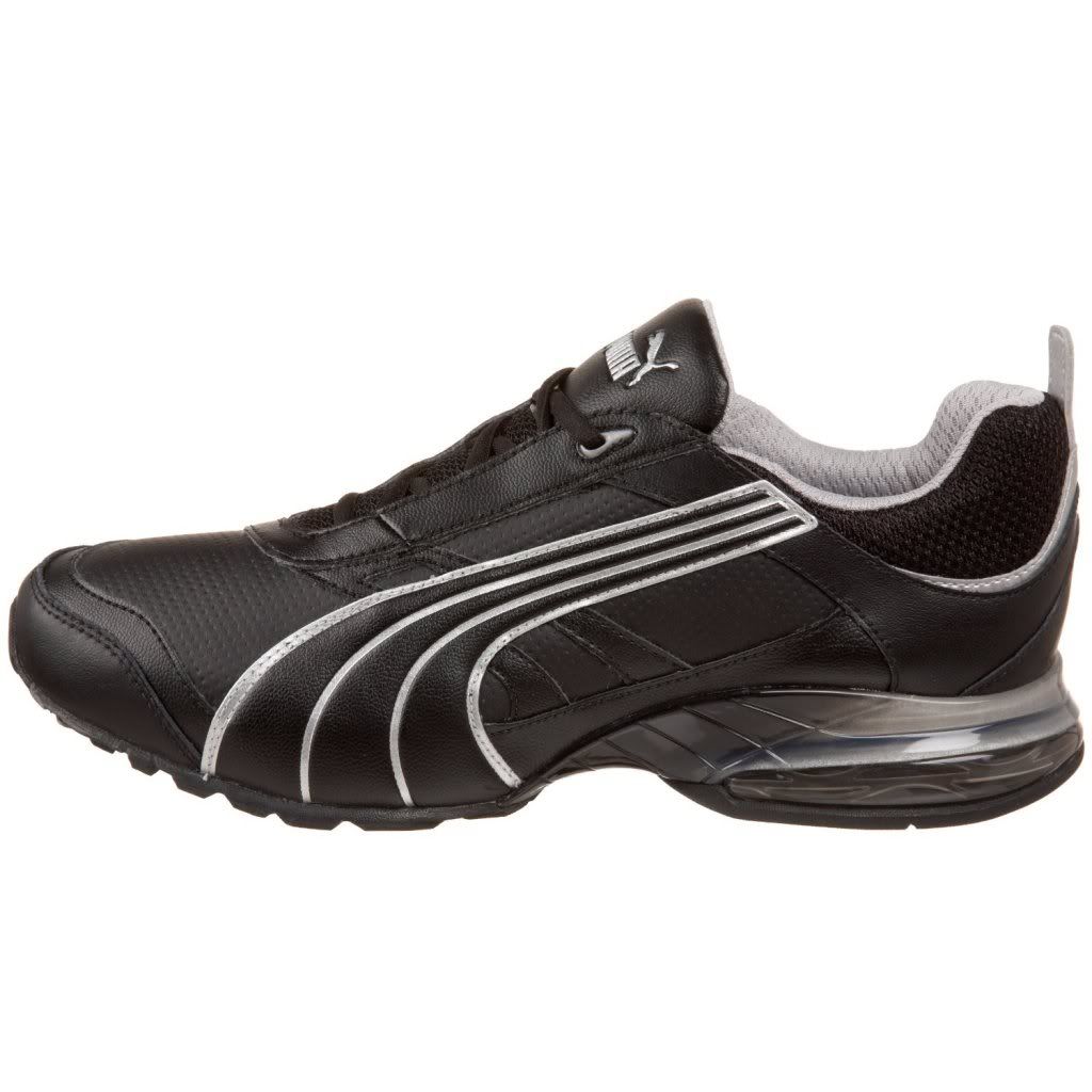 PUMA CELL INERTIA FADE MENS SHOES/RUNNERS/SNEAKERS BLACK/PUMA SILVER US ...