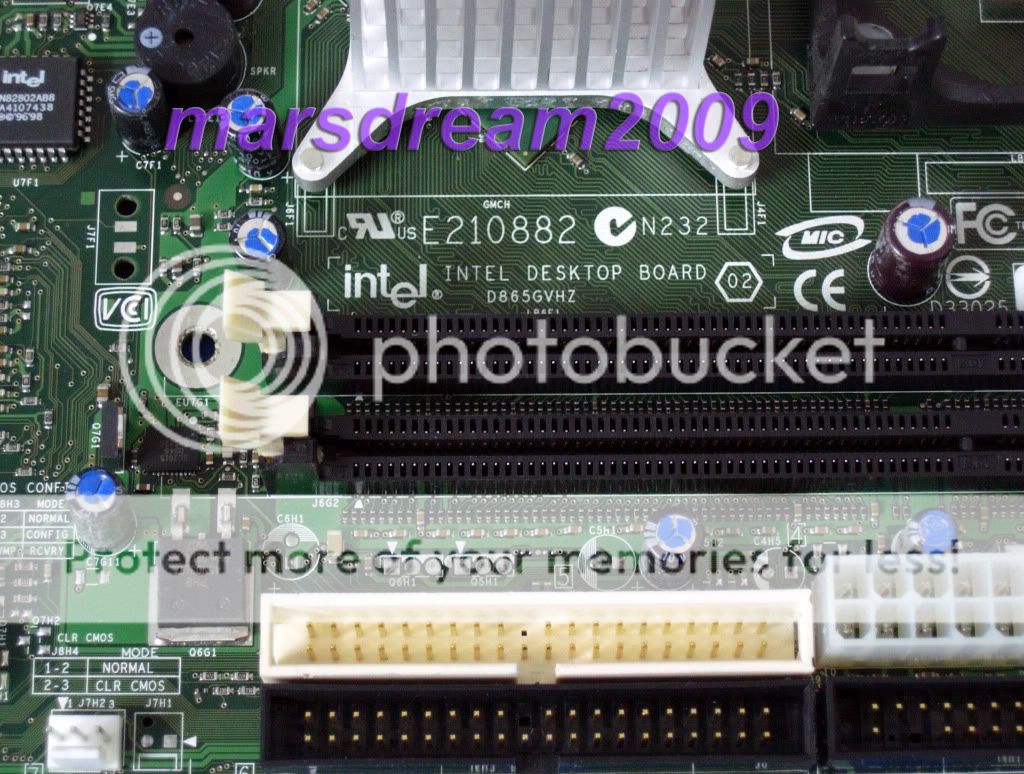 New Intel D865GVHZ Hazelton Motherboard Pentium 4 Socket478  