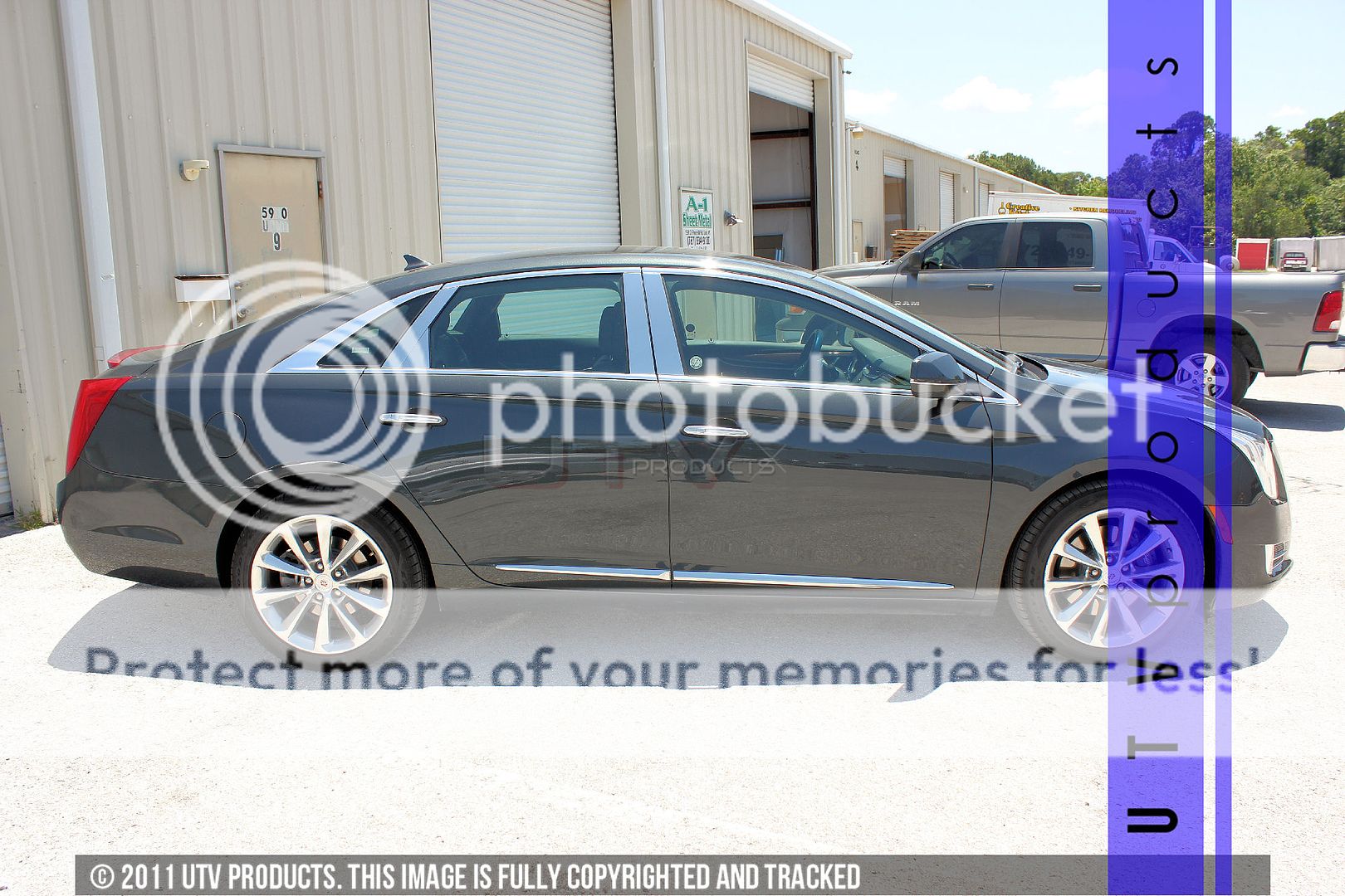 PP53247 For CADILLAC XTS 2013-2019 8PC Stainless Steel Pillar Post Trim